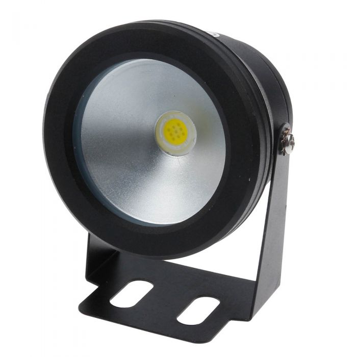 LED Underwater Light 10W 12V Waterproof IP67 Fountain Pool Lamp -Black