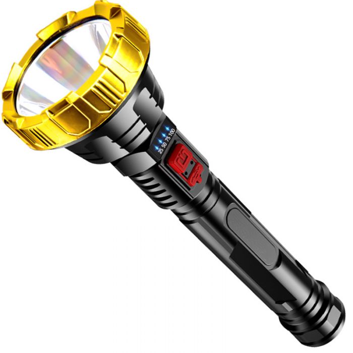 Super Bright T6 LED Flashlight USB Rechargeable Waterproof COB