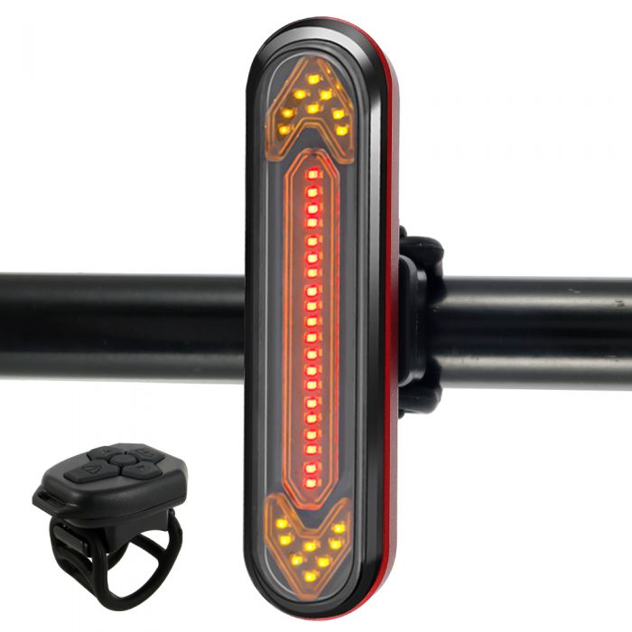 Bike Turn Signal Rear Light Bicycle Lamp Led Rechargeable Usb Bike Wireless  Lights